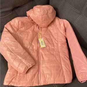 Branded Winter hooded puffer Jacket